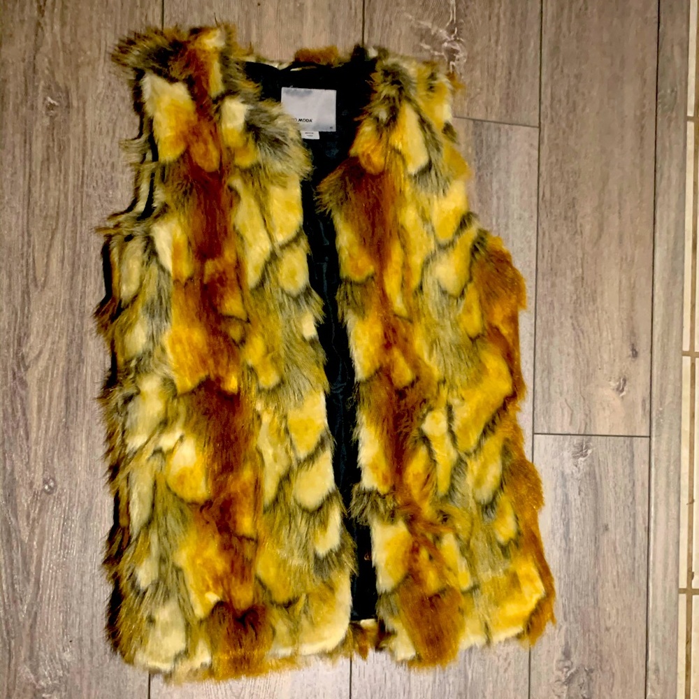 Fake Fur waistcoat